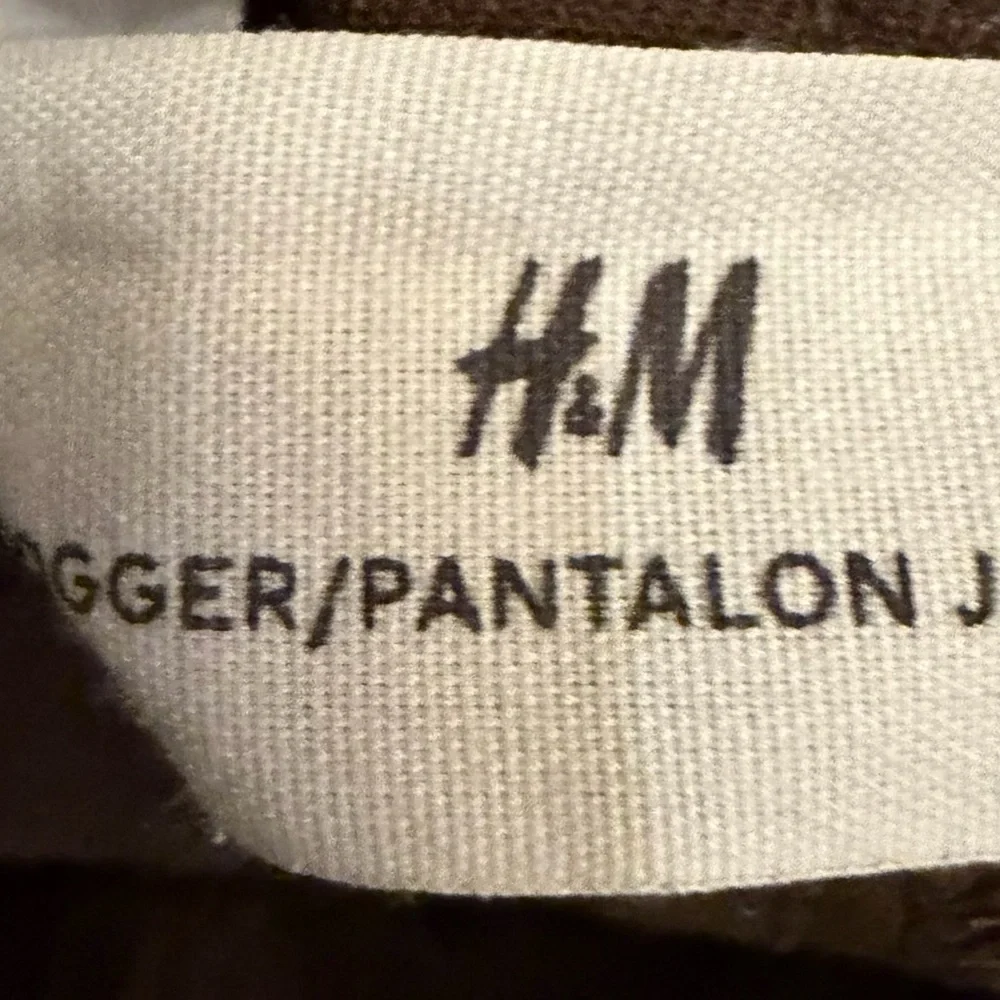 H&M Kids Chocolate Brown Jogger Pants